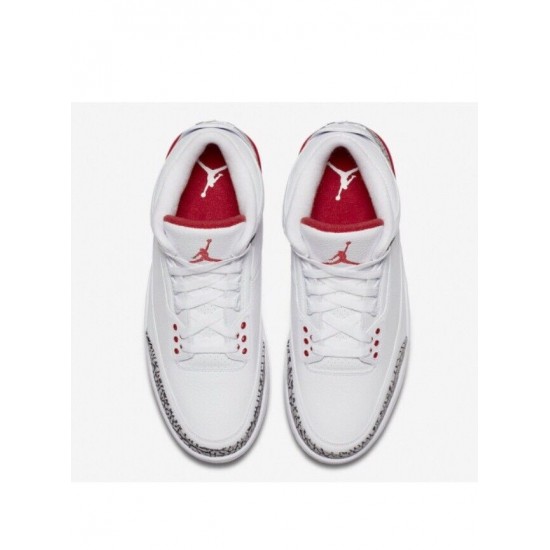 Air Jordan 3 Retro Hall Of Fame Blanco Cemento Rojo